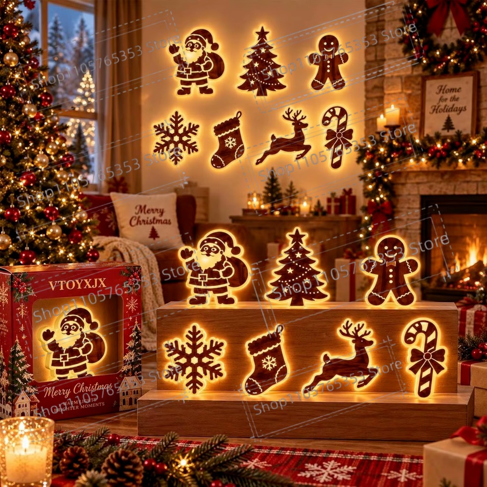 Lighting Christmas Decor - 2027 Reindeer Glow Christmas Decor LED