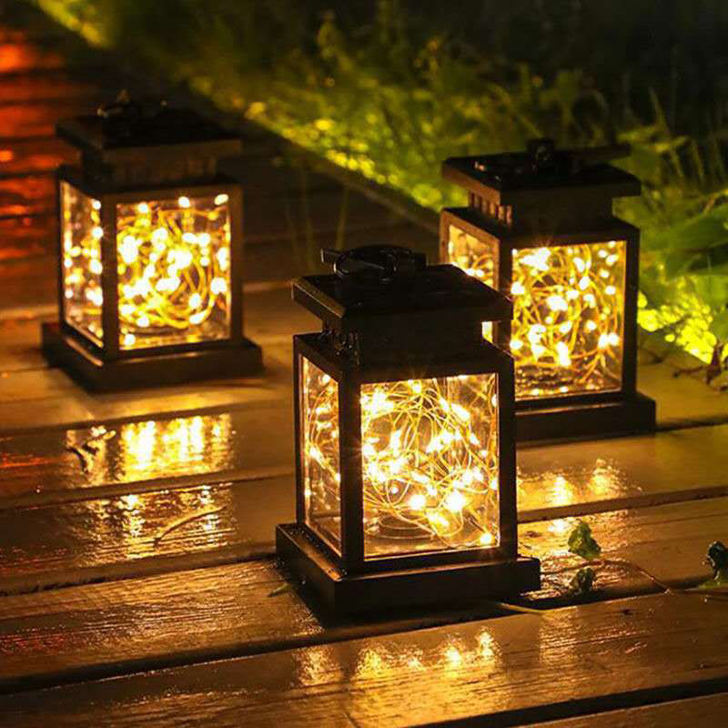 Lighting Decoration Ideas - Solar LED Lantern Outdoor Hanging Candle