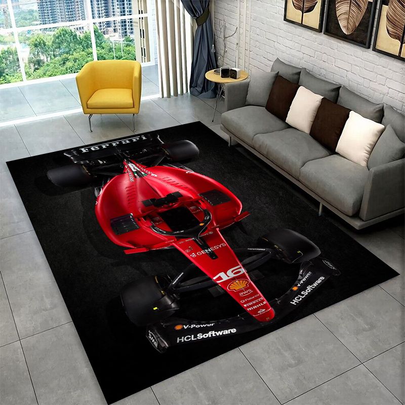 Retro F-Ferrarii Racing Car Mo - огляд і ціна Lighting Mcqueen Bedroom Decor