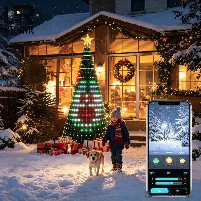 Smart RGB Christmas Tree Toppe - огляд і ціна Lighting Christmas Decor
