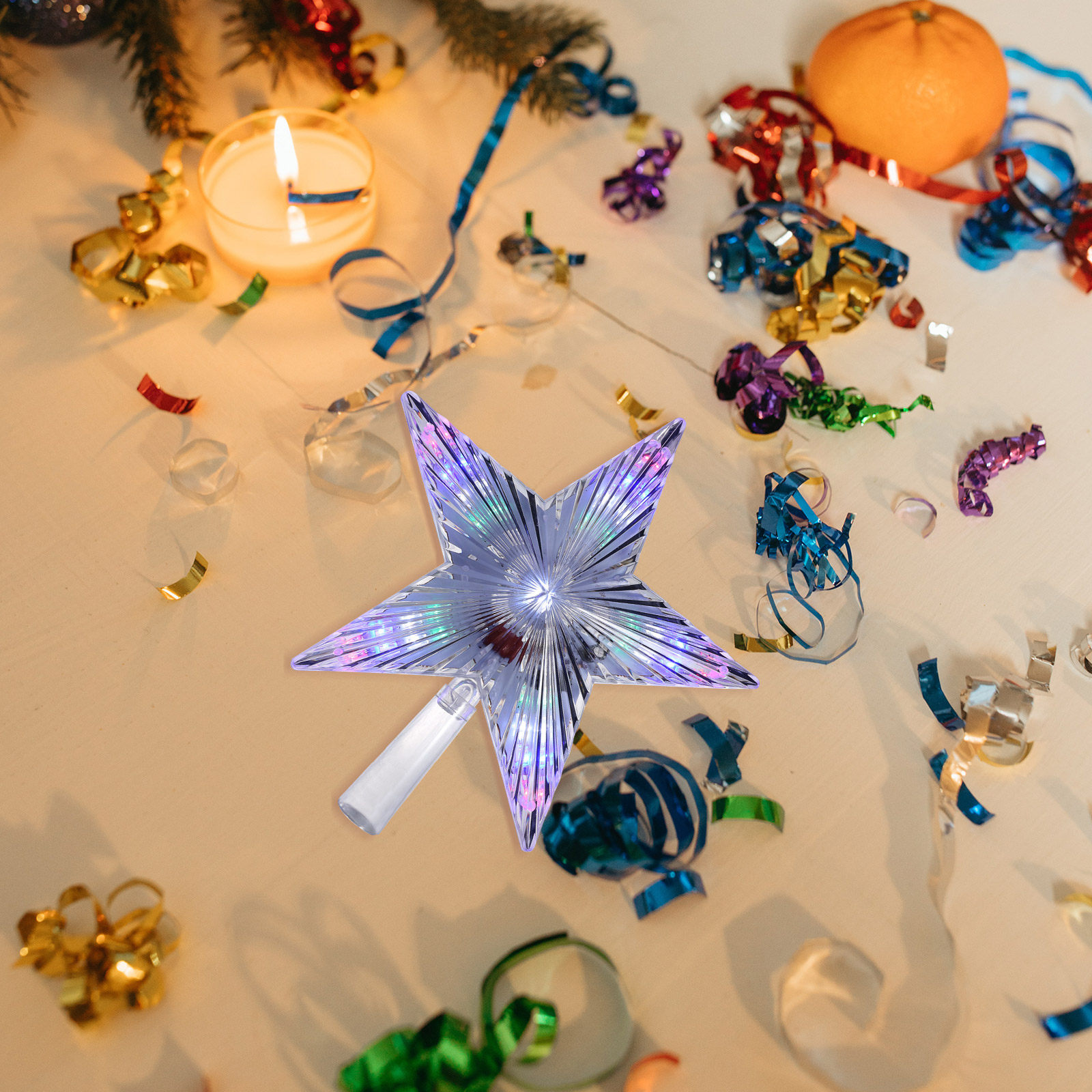 1Pcs Xmas Tree Topper Light Lu - огляд і ціна Decor Timeless Lighting
