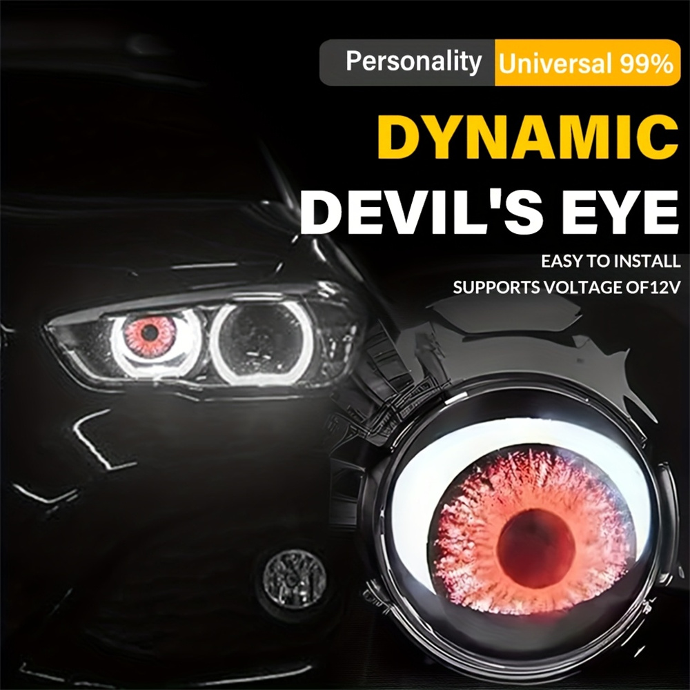  6-Mode Led Dynamic Devil Eye - огляд і ціна Lighting Decoration Ideas