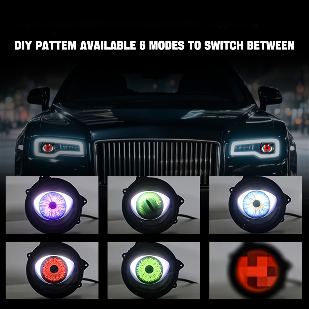  6-Mode Led Dynamic Devil Eye - огляд і ціна Lighting Decoration Ideas