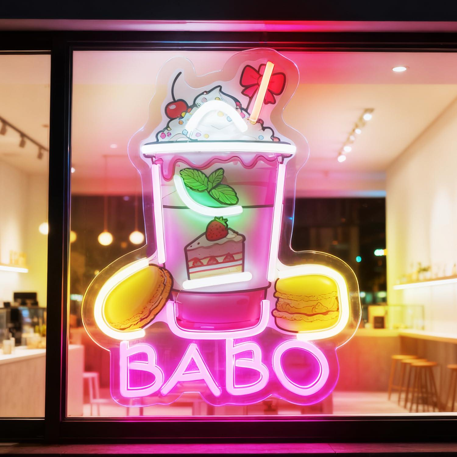 Boba Neon Sign Light Up Bubble - огляд і ціна Up Lighting Decor