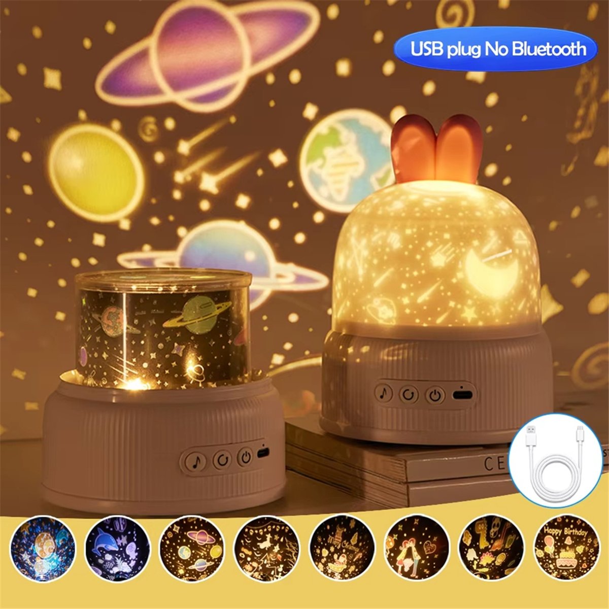 HOT! Cute Projector Night Ligh - огляд і ціна Decor Lighting Lamps